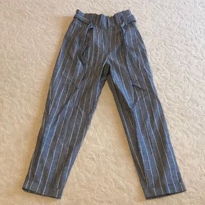 Bershka paper bag pants